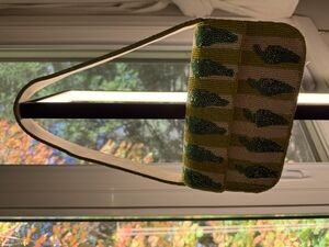 Anthropologie The Fiona Beaded Bag: Food & Drink Edition Jalapeno